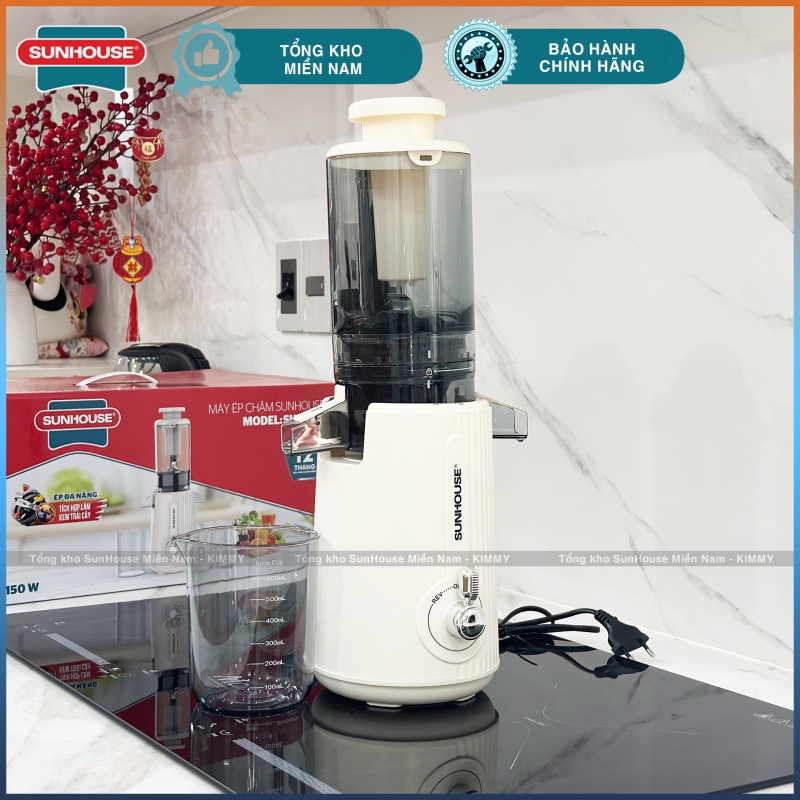 Máy ép chậm trái quả Sunhouse SHD5516